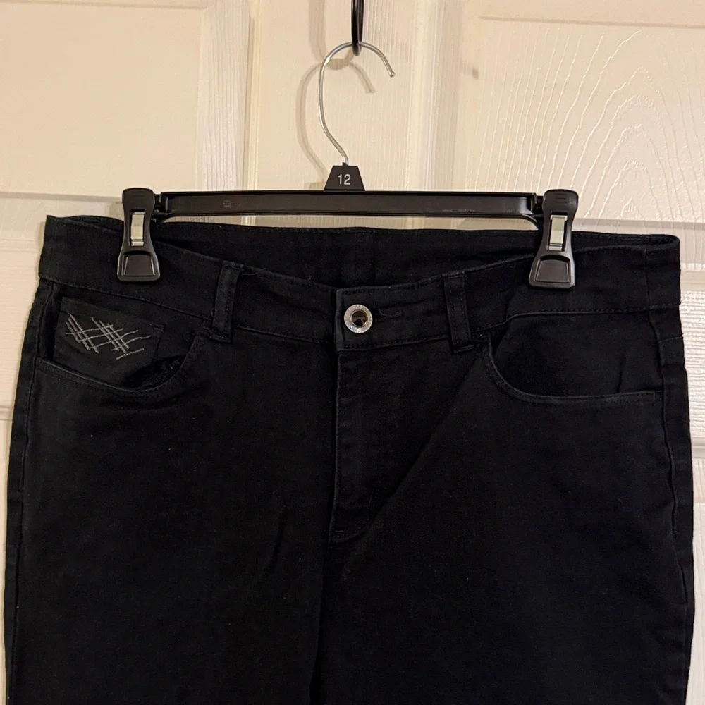 Christopher & Banks Black Women's Jeans - Picture 2 of 4